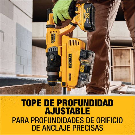 Extractor De Polvo 20v Sds Plus Dewalt Dwh205dh-5