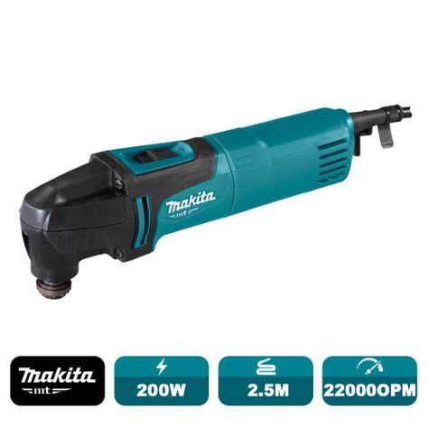 Multiherramienta Makita Mt 2000w Maleta Accesorios M9800bkx2-1