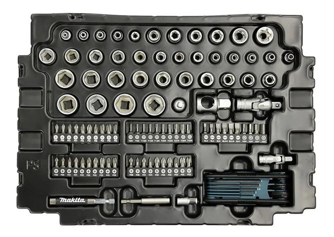 Set Herramientas Manuales 120 Piezas Makita E-08713-2