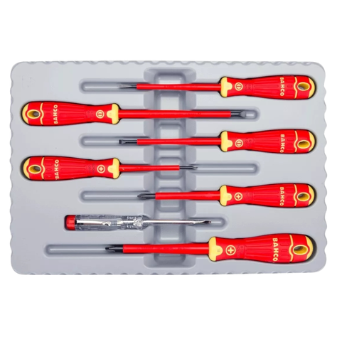Set destornilladores aislado 7 piezas - B220.027-2