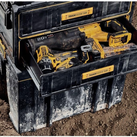 Caja De Herramientas Toughsystem 2 Cajones Dewalt DWST08320-3