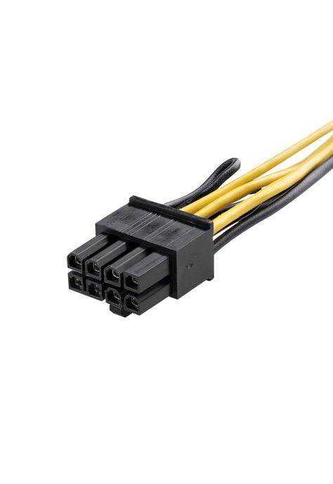 Cable adaptador de alimentacion  PCI-Express de 6 a 8 pines-0