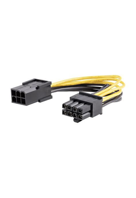 Cable adaptador de alimentacion  PCI-Express de 6 a 8 pines-3