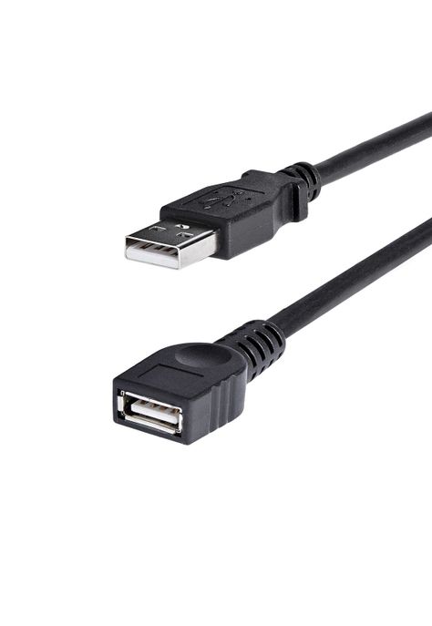 Cable de Extensión USB 2.0 A a A StarTech Negro-0