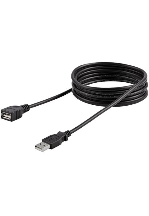 Cable de Extensión USB 2.0 A a A StarTech Negro-1