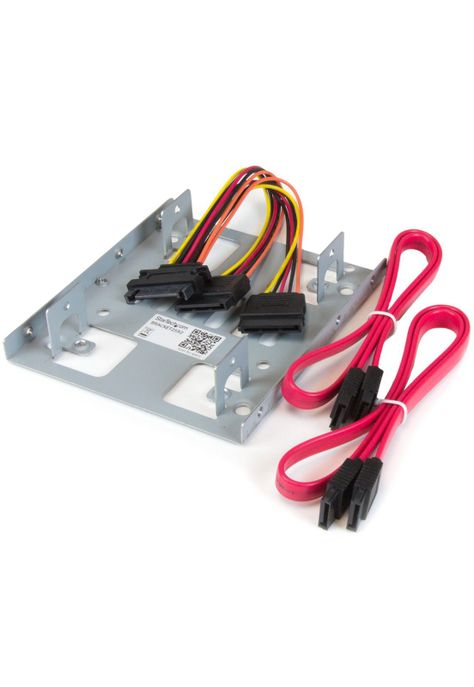 Bandeja de Montaje para 2 Unidades HDD de 2,5" a Bahía 3,5"-0
