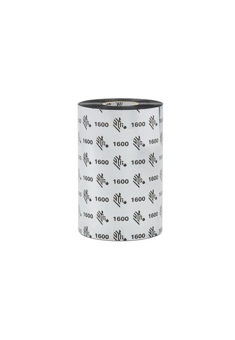 Cinta de Transferencia Térmica de Cera Zebra 110×450 1600-0