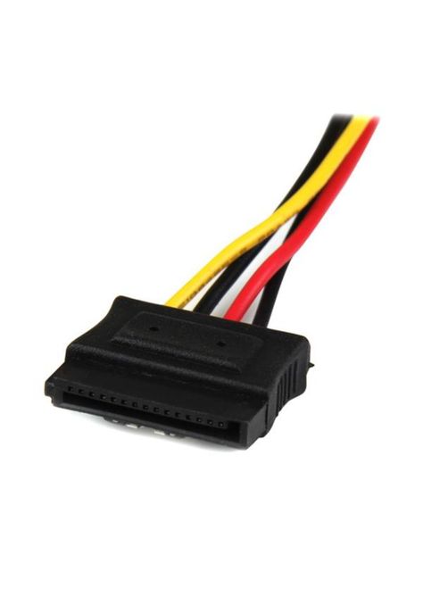 Cable de Alimentación de 30cm Adaptador Molex LP4 a 2x SATA-2