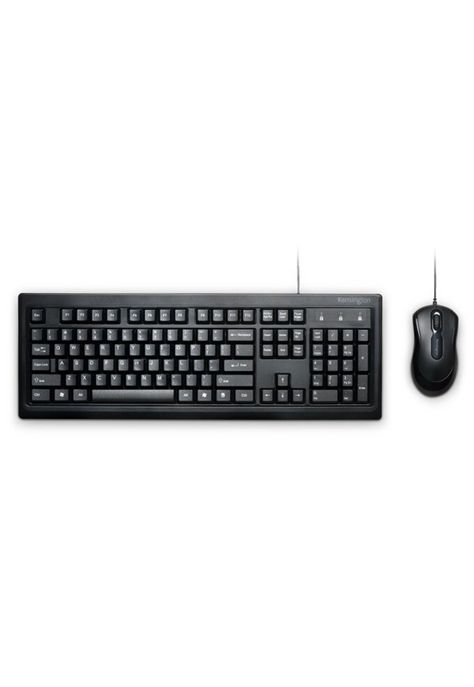 Combo Mouse y Teclado Kensington Alámbrico Keyboard for Life-0