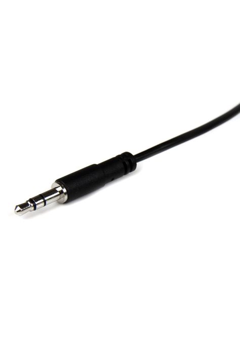 Cable de Extensión de Audio Estéreo 3,5mm Delgado-1