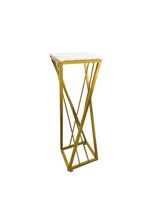 Mesa Lateral Decorativa Moderna XL – Soporte Plantas Decoración-0