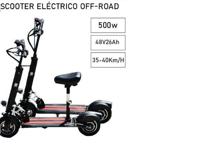 Scooter eléctrico Off Road Predator500-1