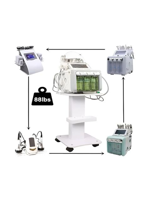 Carro Móvil Estética Spa Soporte Maquinas Mesa Estéticas-1