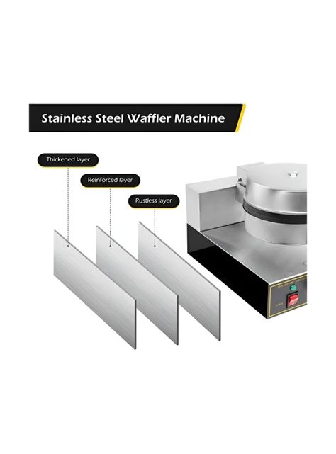 Máquina Wafflera Wafles Profesional-3