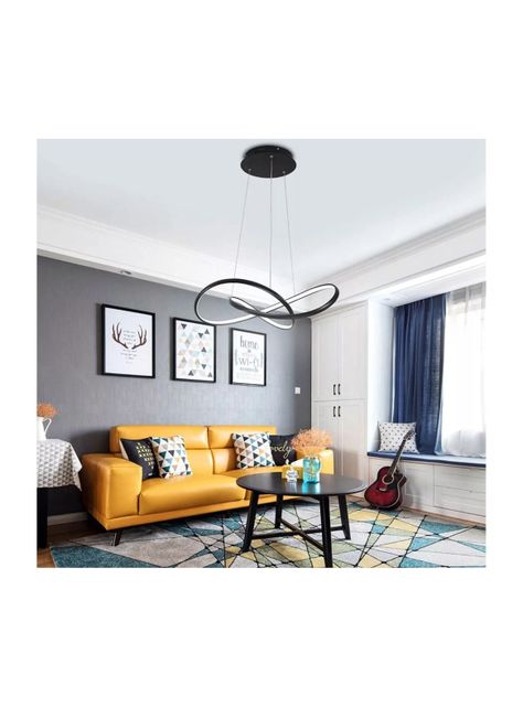 Lampara Led Colgante Moderna 3 En 1 Calida Fria Y Neutra 02-1