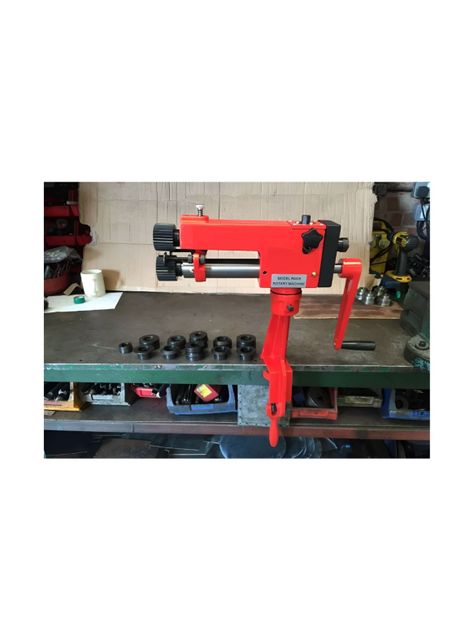 Rodonadora Manual Para Hojalatería Industrial Con 6 Dados-3