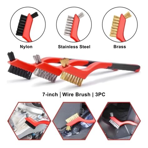 Limpieza De Auto Kit 18 Piezas Interior Y Exterior-3