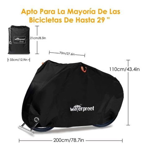 Funda Impermeable Para Bicicleta 110 X 200cm-1