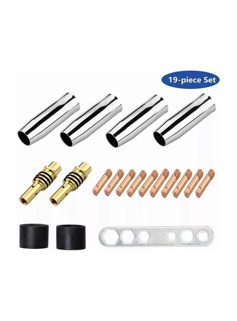 19 Puntas De Contacto De Soldadura Mig/mag 0,8 Mm M6-1