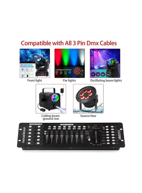 Controlador Dmx 512 Consola Iluminación 192-3