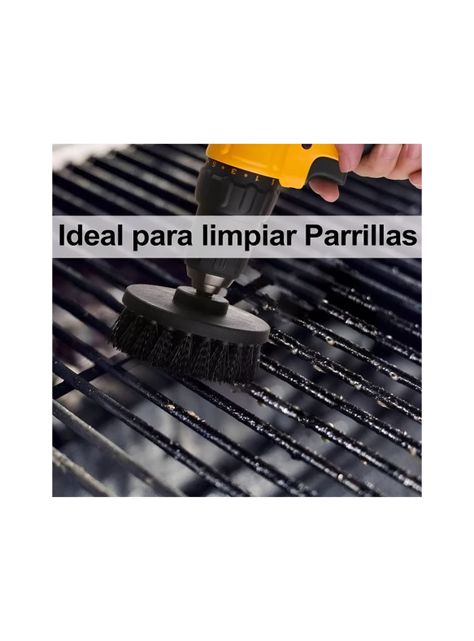 Set 20 Pcs Limpieza De Auto Hogar Set Cepillos Para Taladro-1