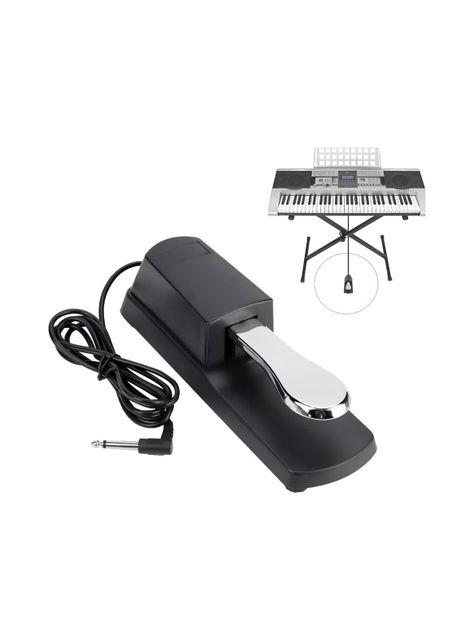 Pedal Sustain Universal Teclado Polaridad Piano -0