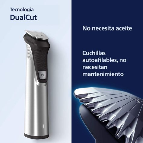 Multigroom Philips Mg7736/15 Serie 7000 Barba Cuerpo Cabello-1
