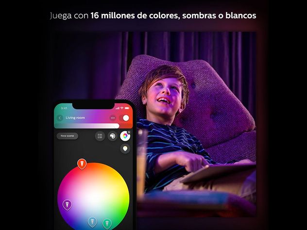 Philips Hue Ampolleta Inteligente Bluetooth E27-3