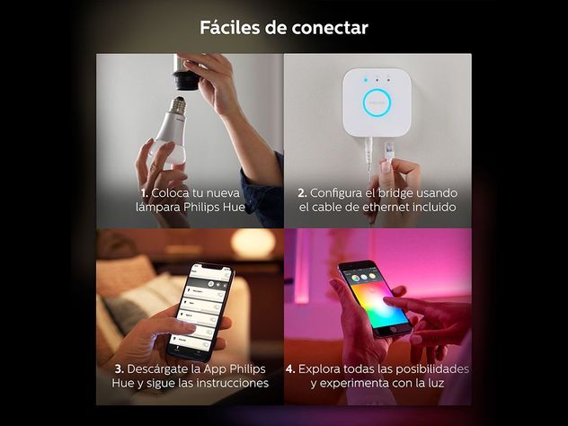 Philips Hue Ampolleta Inteligente Bluetooth E27-4