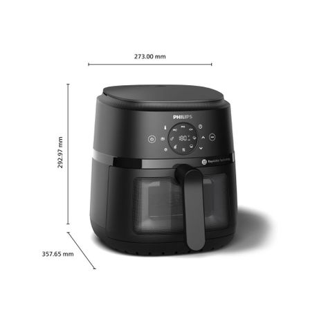 Freidora de aire táctil Philips NA220/00 4.2L con Rapid Air-3