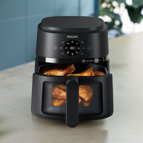 Freidora de aire táctil Philips NA220/00 4.2L con Rapid Air-5