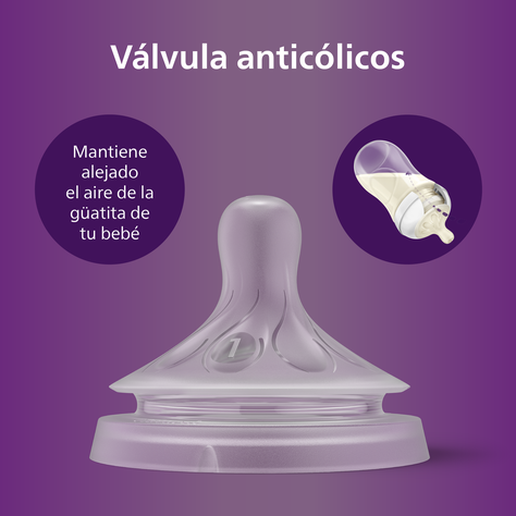 Tetinas Natural Response Philips Avent SCY961/02 0m Flujo 1-5