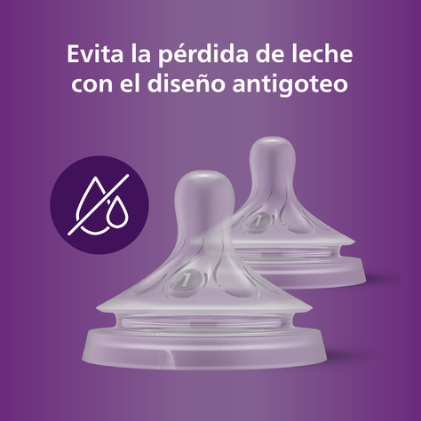 Tetinas Natural Response Philips Avent SCY961/02 0m Flujo 1-6