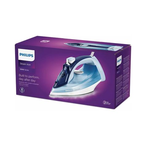 Plancha A Vapor Philips DST5020/20 2400W Suela Steam Glide-8