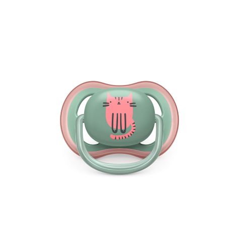 Chupete Avent Ultra Air 6-18 Gato/Koala deco x2 SCF085/18-1
