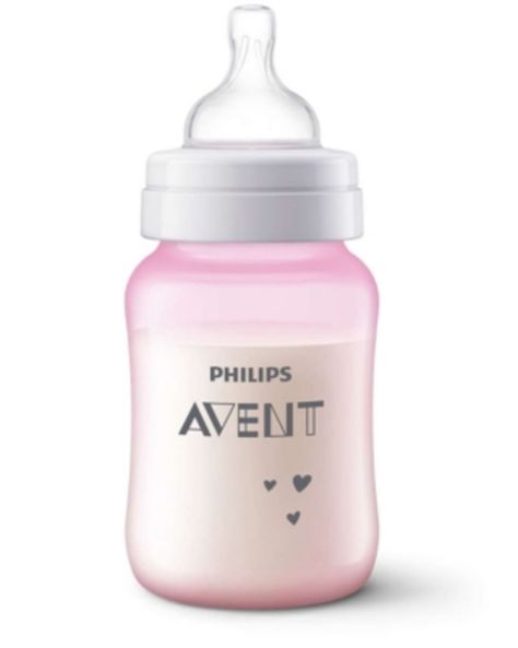Mamadera Anticolicos Philips Avent SCF821/14 Rosa 1m-1