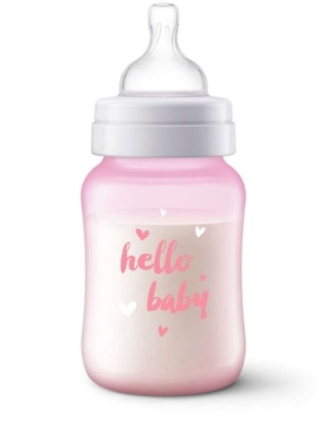 Mamadera Anticolicos Philips Avent SCF821/14 Rosa 1m-2