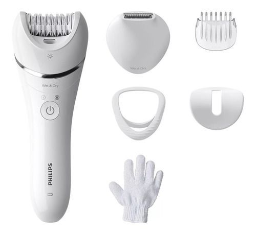 Depiladora Philips Epilator Serie 8000 Bre715/00 Ceramica-0