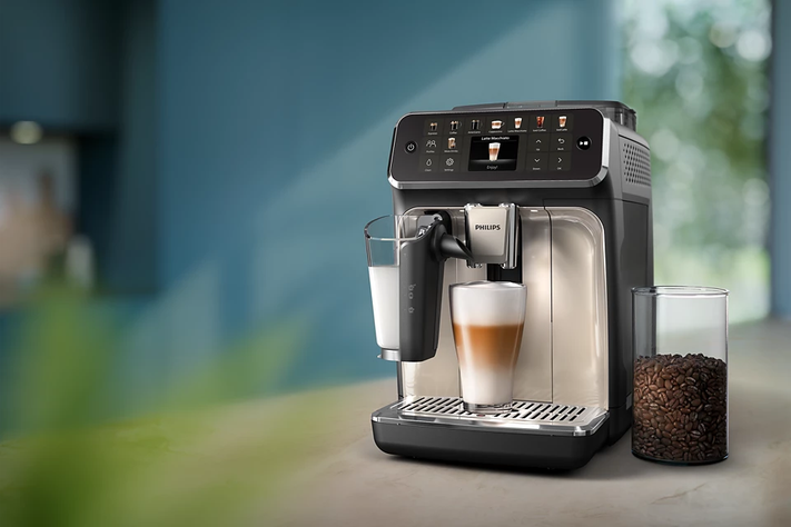 Cafetera espresso automática Philips EP5547/90 Sistema Latte-8