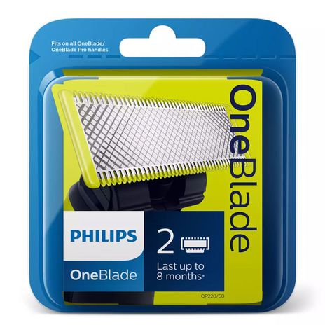 Repuesto De Cuchilla Philips Oneblade Qp220/51 X 2 Unidades-5