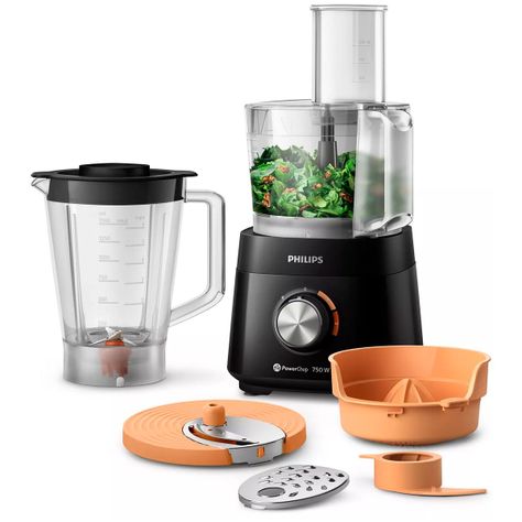 Procesador De Alimentos Philips Hr7302/90 750w Con Licuadora-0