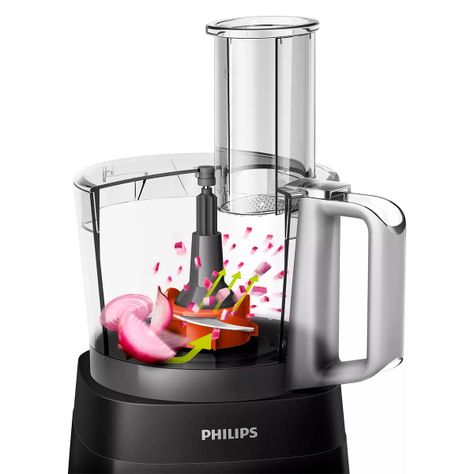 Procesador De Alimentos Philips Hr7302/90 750w Con Licuadora-2