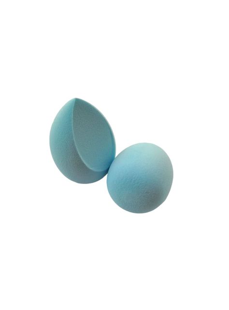 Set 2 Esponjas de Maquillaje color Celeste 6 cms *3 cms-1