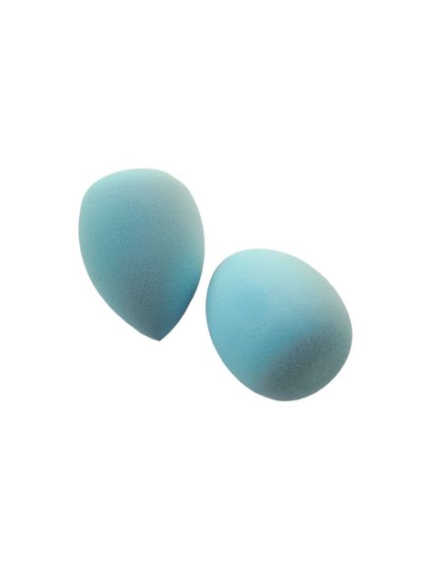 Set 2 Esponjas de Maquillaje color Celeste 6 cms *3 cms-2