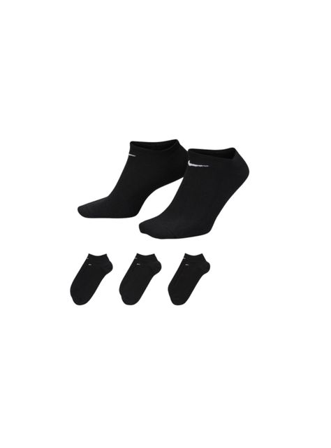 Calcetines Pack x3 Nike Tobilleros Everyday Training Color Negro-2