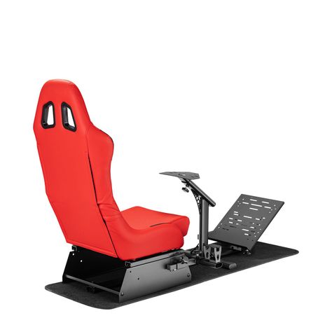 Simulador Gamer Rojo Volante Thrustmaster Fanatec Logitech-7