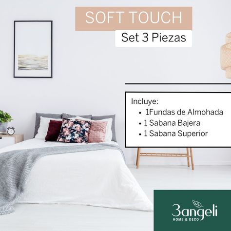 Sábanas Lujo Serie 1800 1,5 Plazas Blanca 3angeli-2