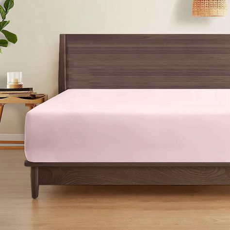 Sabanas Bajera Soft Ajustable 1800 Cama King Rosa-1
