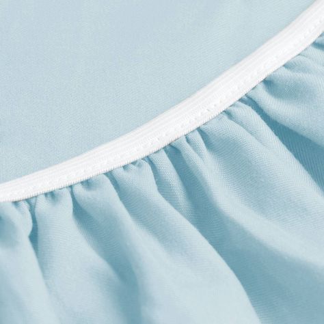 Sabanas Bajera Soft Ajustable 1800 Cama 2 Plazas Celeste-3