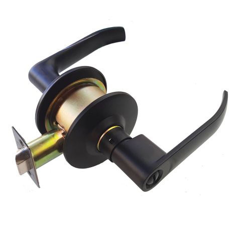 Cerradura Steinhaus Manilla Baño Negro Mate-1